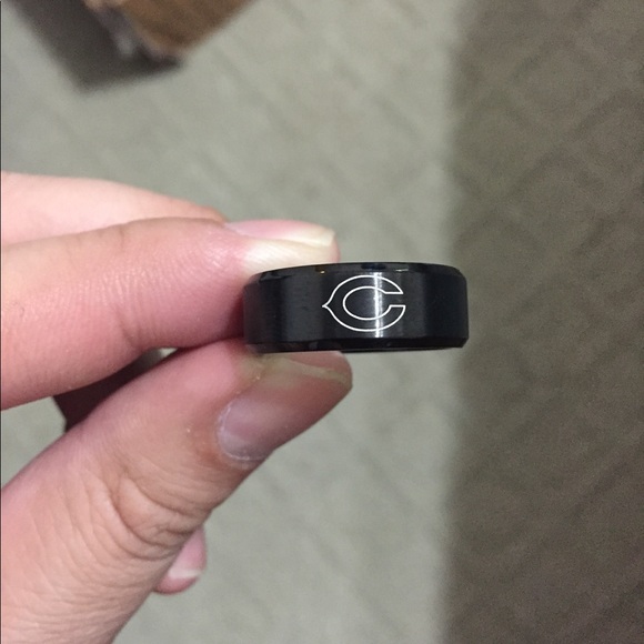 Black Chicago Bears Ring - Picture 3 of 4